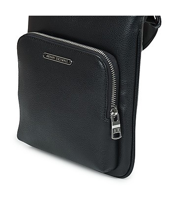 Sacoche hommes Armani Exchange OKINAWA FLAT CROSSBODY Noir