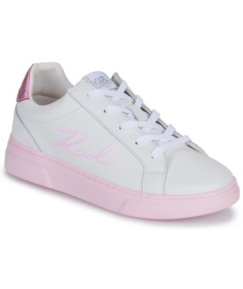 Baskets basses enfant filles Karl Lagerfeld Z30377 Blanc