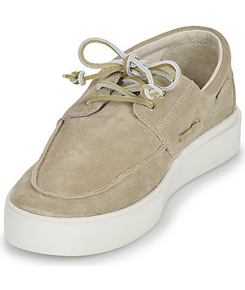 Chaussures bateau hommes Blackstone RUBY AGWE Beige