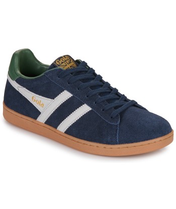 Baskets basses hommes Gola Equipe II Suede Bleu