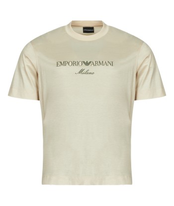 T-shirt hommes Emporio Armani T-SHIRT EM001033 Beige