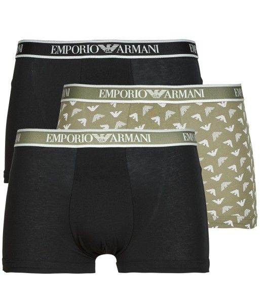 Boxers hommes Emporio Armani CORE LOGO BAND PACK X3 Multicolore