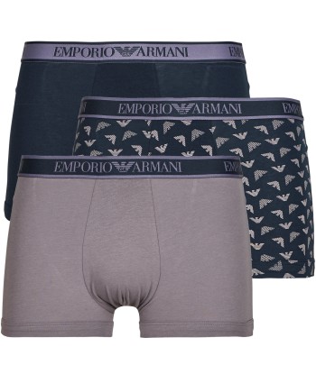 Boxers hommes Emporio Armani CORE LOGO BAND PACK X3 Multicolore