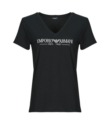 T-shirt femmes Emporio Armani TOP EW000409 Noir