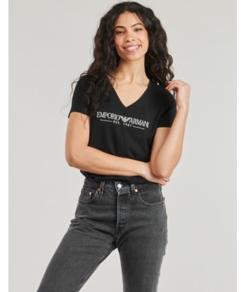 T-shirt femmes Emporio Armani TOP EW000409 Noir