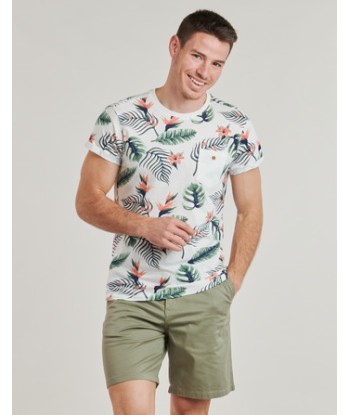 T-shirt hommes Deeluxe NUBIE Blanc