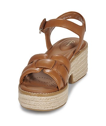 Sandales femmes Clarks COLEDALE STRAP Marron