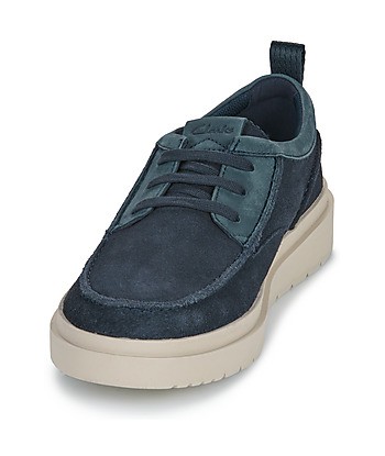 Derbies hommes Clarks POLDEN MOC Bleu