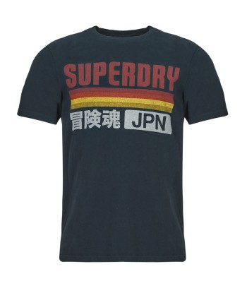 T-shirt hommes Superdry JAPAN Marine