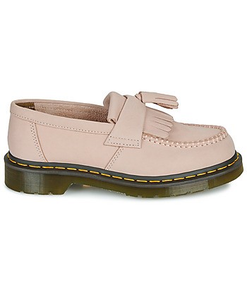 Mocassins femmes Dr. Martens Adrian YS Powder Pink Milled Nubuck WP Ro