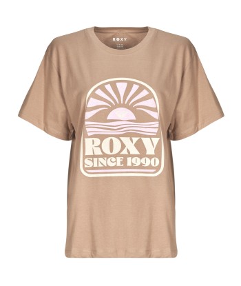 T-shirt femmes Roxy HANGLOOSE POSTER Kaki