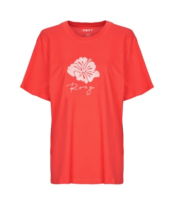 T-shirt femmes Roxy HANGLOOSE THE SKY Rouge