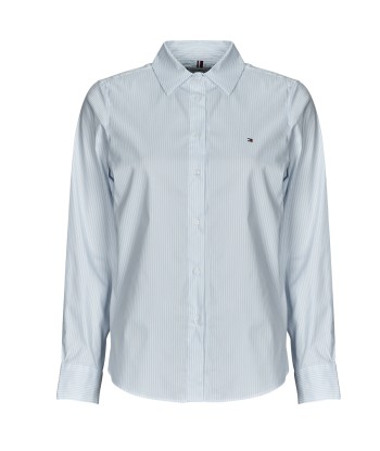 Chemise femmes Tommy Hilfiger ESS POPLIN REGULAR SHIRT Bleu