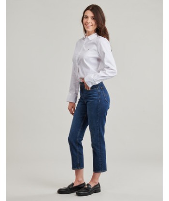 Chemise femmes Tommy Hilfiger ESS POPLIN REGULAR SHIRT Blanc