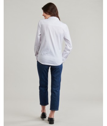 Chemise femmes Tommy Hilfiger ESS POPLIN REGULAR SHIRT Blanc