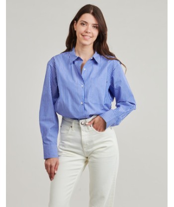 Chemise femmes Tommy Hilfiger ESS POPLIN EASY FIT SHIRT Bleu