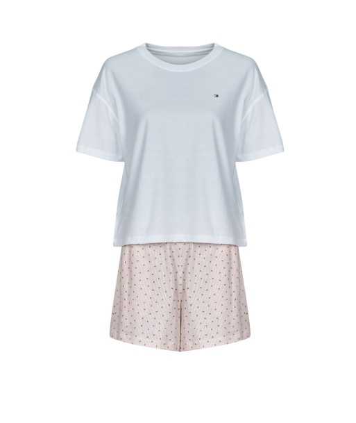 Pyjamas / Chemises de nuit femmes Tommy Hilfiger SS PRT PJ SHORT SET (