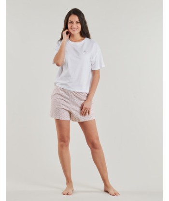 Pyjamas / Chemises de nuit femmes Tommy Hilfiger SS PRT PJ SHORT SET (