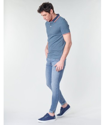 Polo hommes Jack & Jones JJEPAULOS Bleu