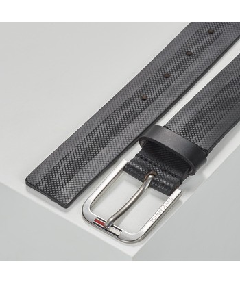 Ceinture hommes Tommy Jeans TJM AUSTIN 3.5 Noir