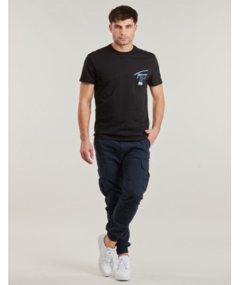 T-shirt hommes Tommy Jeans TJM REG TOMMY SIGN CITY TEE EXT Noir
