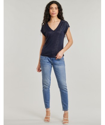 Jeans femmes Freeman T.Porter ALEXA HIGH WAIST CROPPED S-SDM Bleu