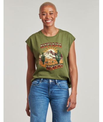 T-shirt femmes Freeman T.Porter TARIK NEVADA Vert