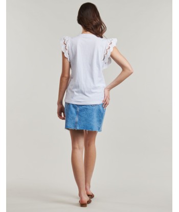 T-shirt femmes Pepe jeans VIC Blanc