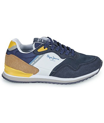 Baskets basses enfant garcons Pepe jeans LONDON LIFE B Bleu