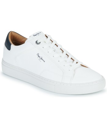 Baskets basses hommes Pepe jeans JOE BASIC Blanc