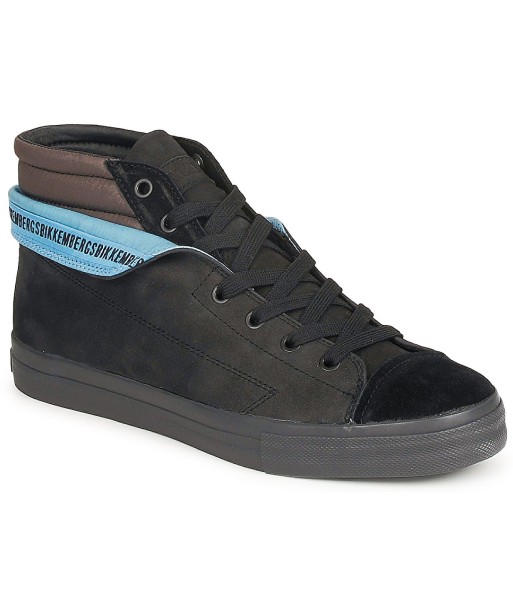 Baskets montantes hommes Bikkembergs PLUS MID SUEDE Noir