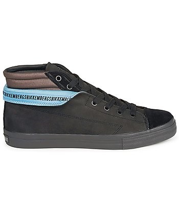 Baskets montantes hommes Bikkembergs PLUS MID SUEDE Noir