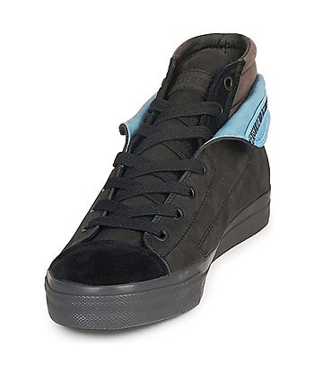 Baskets montantes hommes Bikkembergs PLUS MID SUEDE Noir