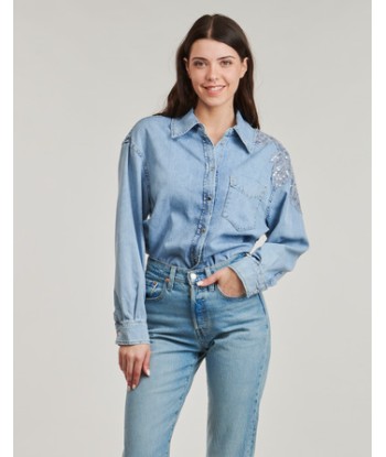 Chemise femmes Liu Jo UA5128 Bleu