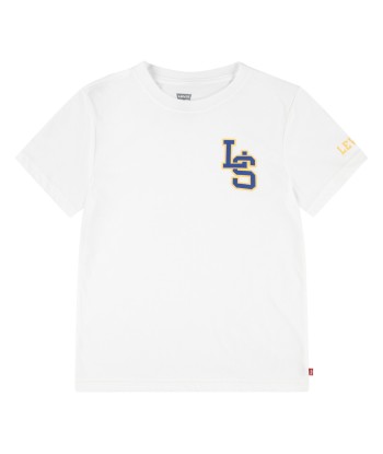 T-shirt enfant garcons Levis LS MONOGRAM TEE Blanc