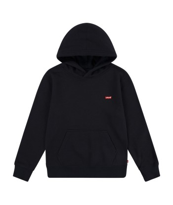 Sweat-shirt enfant garcons Levis BATWING CHEST HOODIE Noir