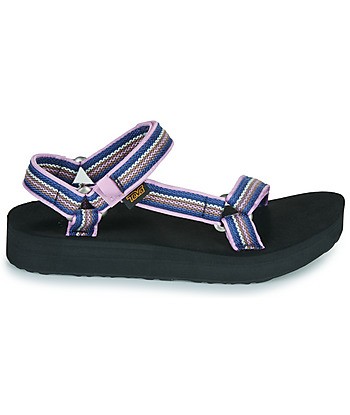 Sandales femmes Teva Midform Universal Woven Noir
