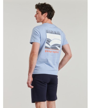 T-shirt hommes Napapijri S-SOVANA Bleu