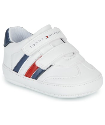 Baskets basses enfant garcons Tommy Hilfiger KIKI Blanc