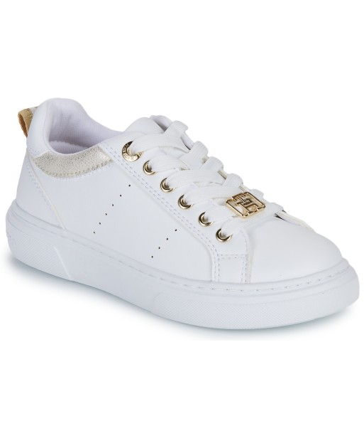 Baskets basses enfant filles Tommy Hilfiger KRYSTAL Blanc