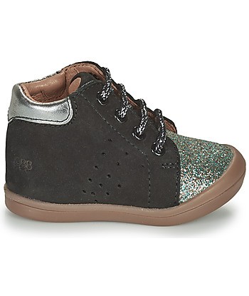 Baskets montantes enfant filles GBB NAHIA Noir