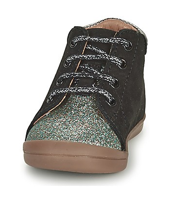 Baskets montantes enfant filles GBB NAHIA Noir