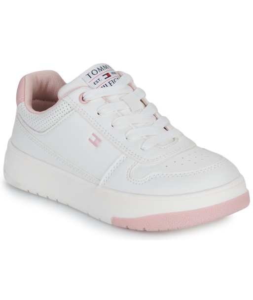 Baskets basses enfant filles Tommy Hilfiger NATHAN Blanc