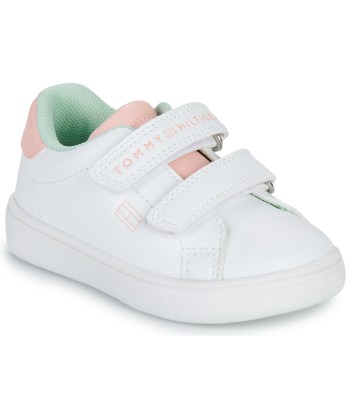 Baskets basses enfant filles Tommy Hilfiger LOGAN Blanc