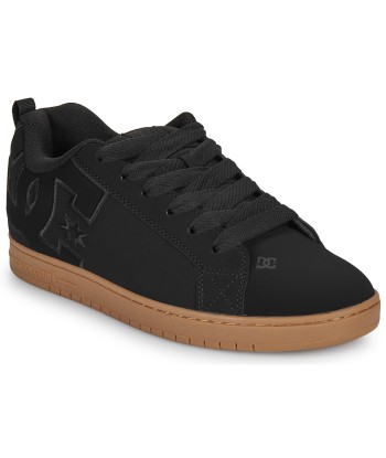 Baskets basses hommes DC Shoes COURT GRAFFIK Noir