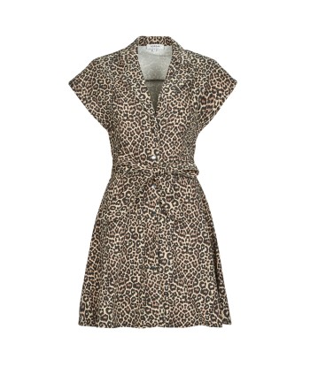 Robe courte femmes Morgan REVAM Marron