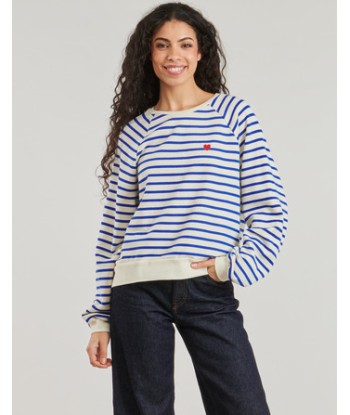 Sweat-shirt femmes Pieces PCGRETA LS EMB Multicolore