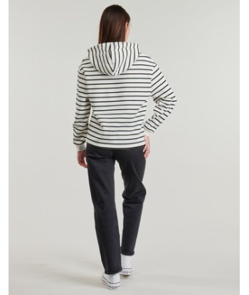 Sweat-shirt femmes Pieces PCCHILLI LS HOODIE Blanc