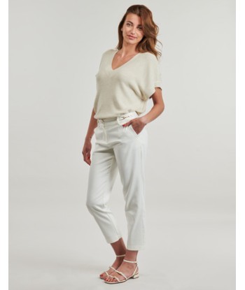 T-shirt femmes Vero Moda VMNEWLEXSUN SHINE Beige