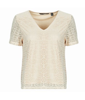 T-shirt femmes Vero Moda VMMAYA  Beige